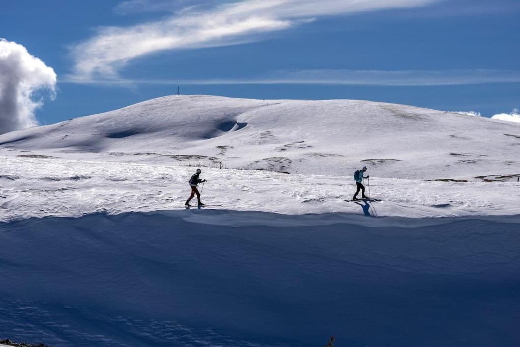 Studio Chaleureux Au Depart Des Sentiers Et Pistes De Ski Lajoux Экстерьер фото